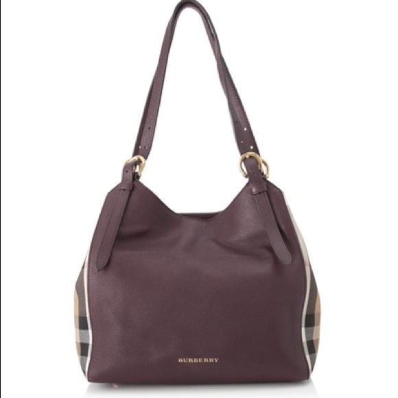Burberry House Check Canterbury Leather Tote